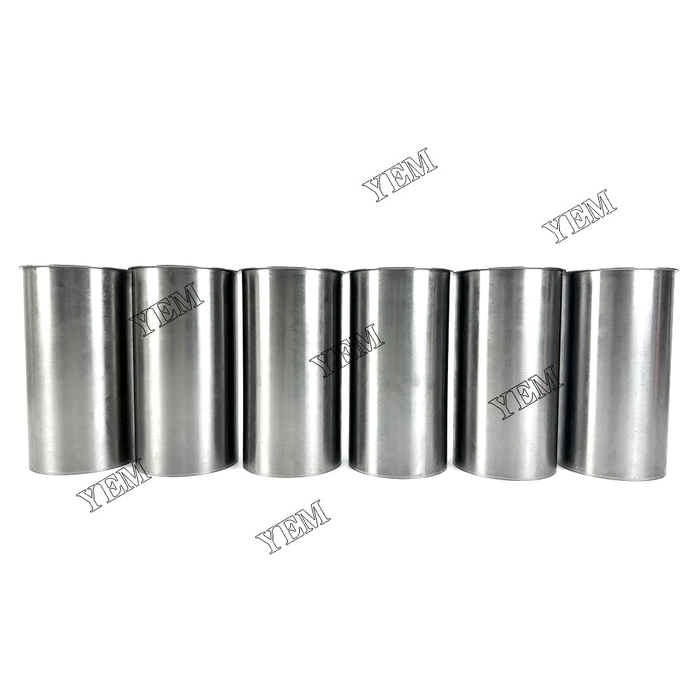 Fast Shipping 6PCS 6BB1 Cylinder Liner For Isuzu engine spare parts YEMPARTS