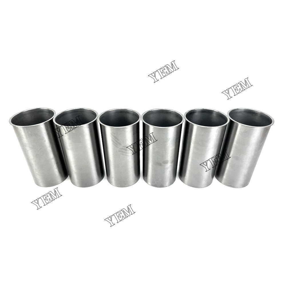 Fast Shipping 6PCS 6BB1 Cylinder Liner For Isuzu engine spare parts YEMPARTS