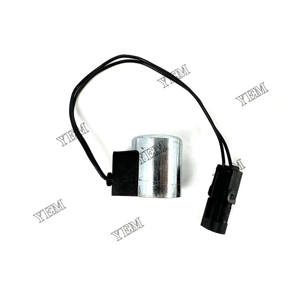 Fast Shipping 0D13105130 3003124 12v Solenoid Valve Coil For Hyundai YC60-7 R60-7 SY75 FR65-7 FR60-7 YC60 SWE80 engine spare parts YEMPARTS