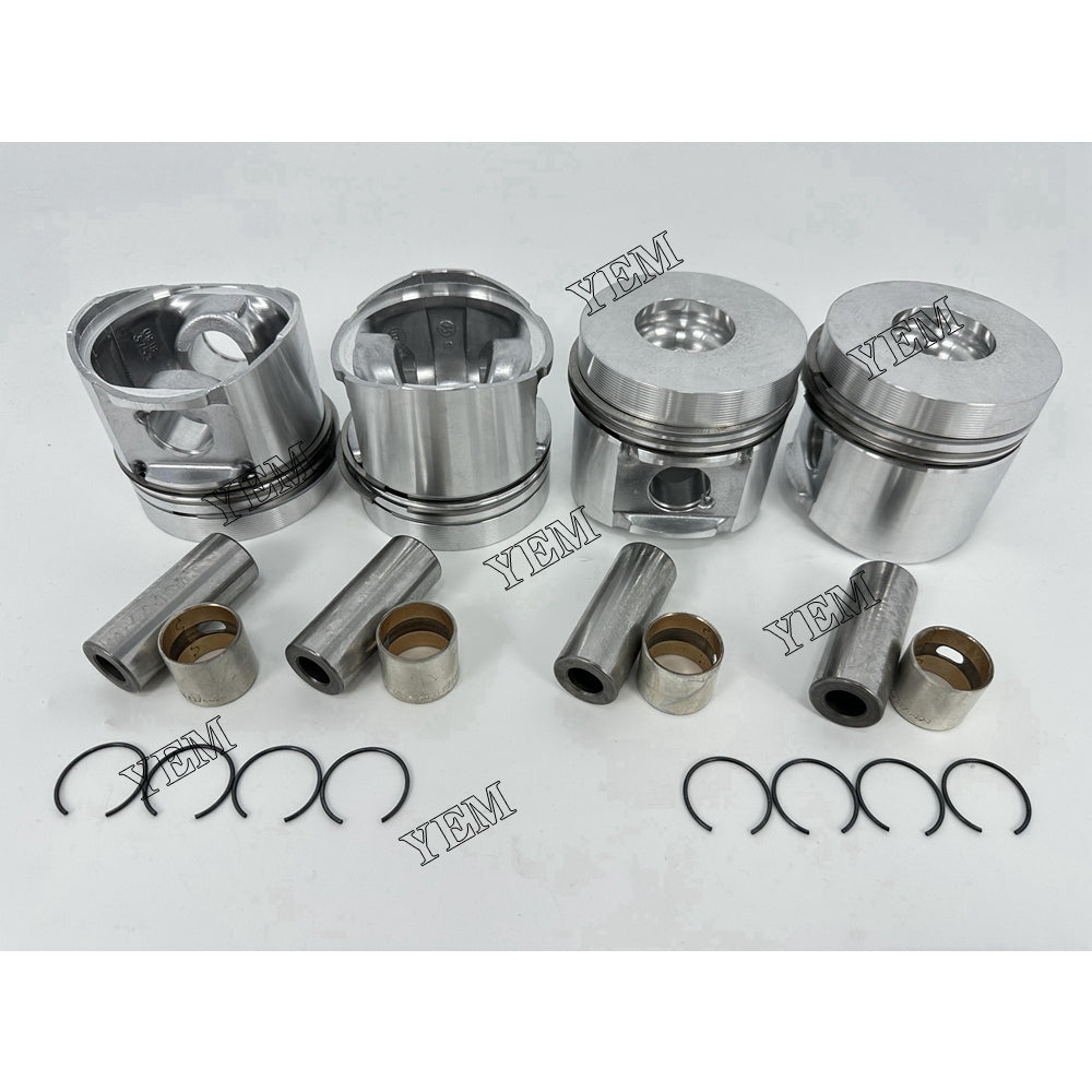 Fast Shipping 4PCS BF4L1011 Piston With Rings For Deutz engine spare parts YEMPARTS