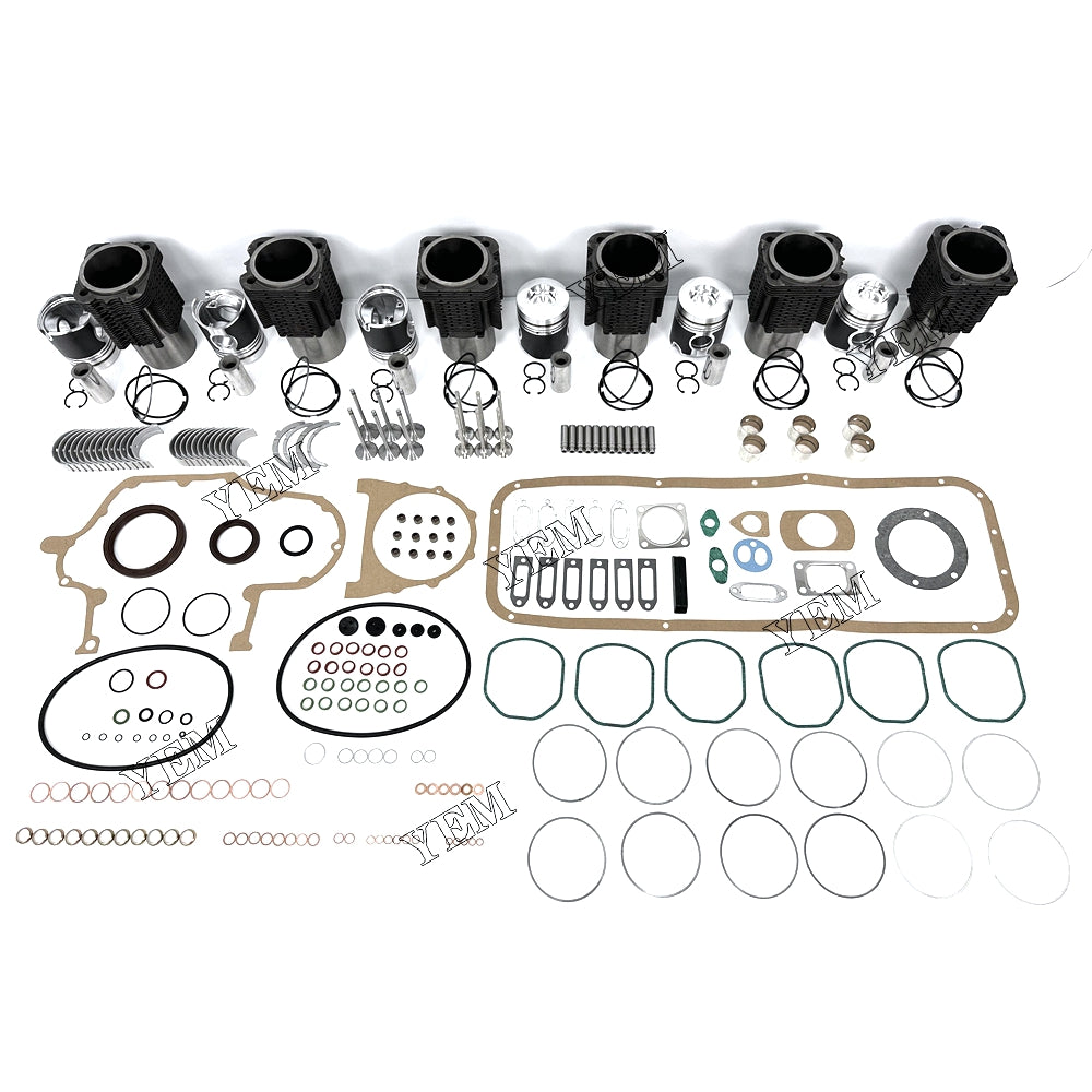 Fast Shipping 6PCS BF6L913 Engine Overhaul Rebuild Kit With Gasket Bearing Valve Set For Deutz engine spare parts YEMPARTS