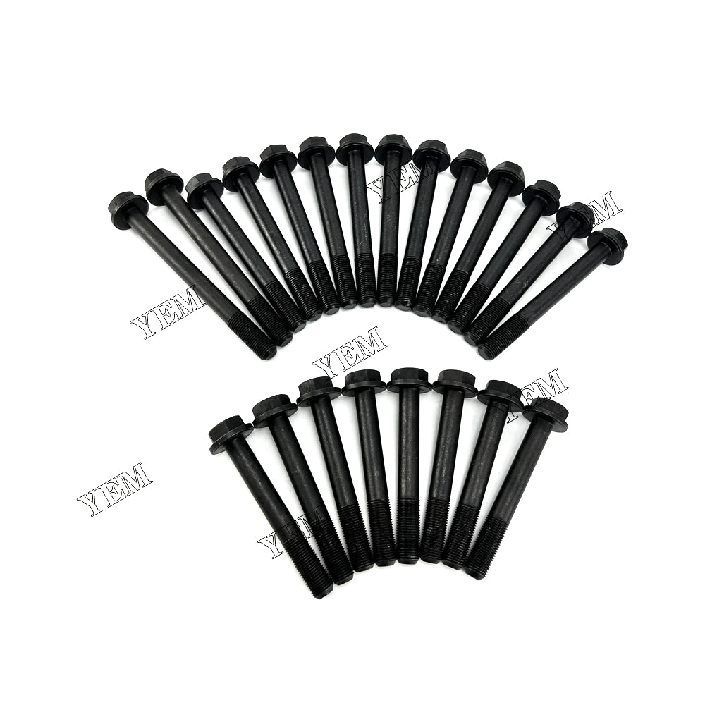 Fast Shipping 2166221 2166219 32166222 Cylinder Head Bolt For Perkins 1004-4 engine spare parts YEMPARTS