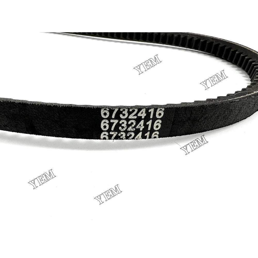 Fast Shipping 6732416 Fan Belt For Bobcat 751 753 763 773 S130 S175 S185 T140 Loaders Parts YEMPARTS
