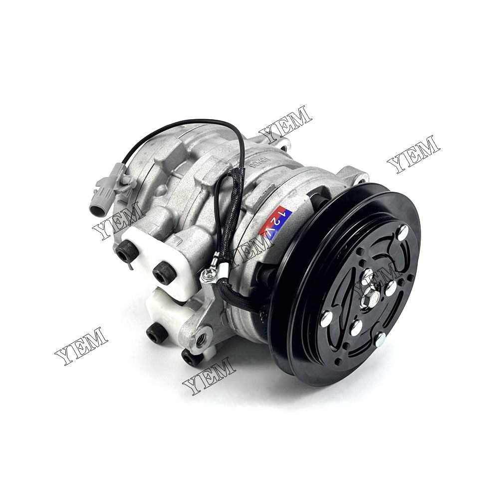 Fast Shipping 3TNV88 Ac Compressor 12v 447200-8153 For Yanmar engine spare parts YEMPARTS