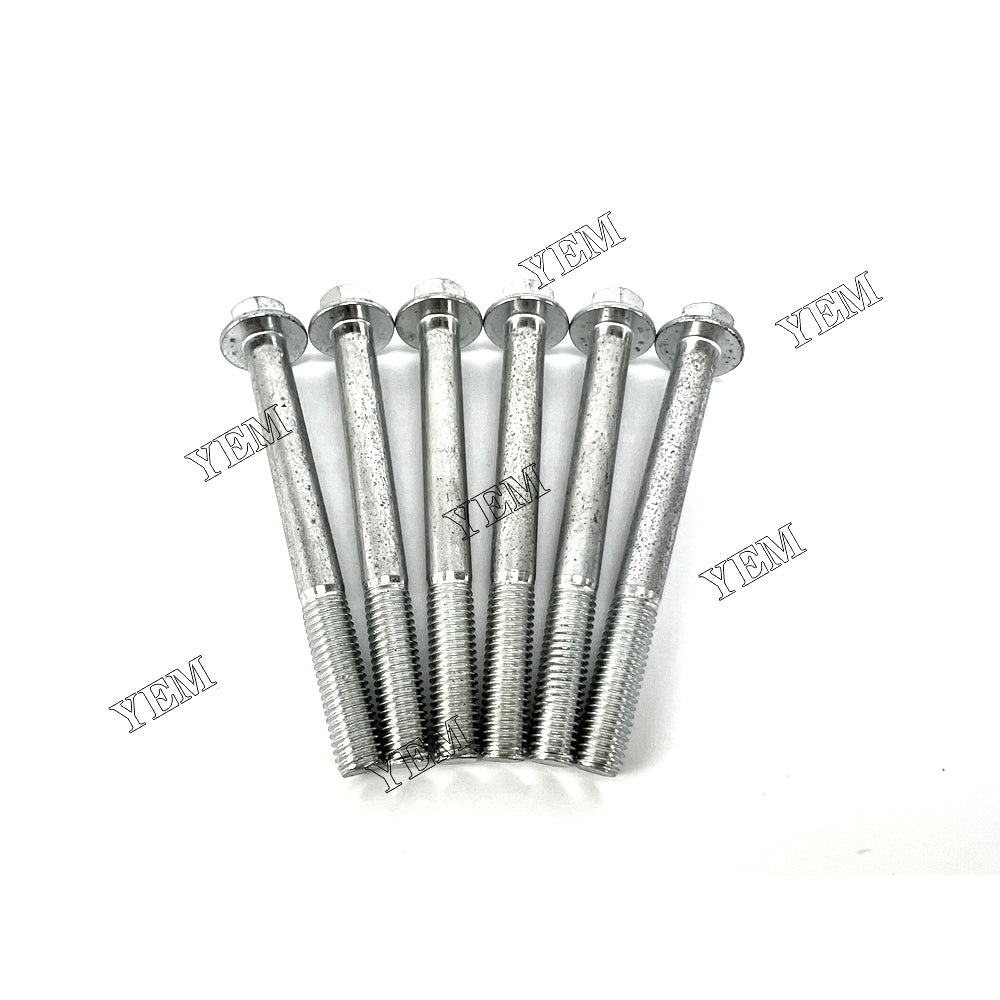 Fast Shipping 119802-13680 Exhaust Manifold Screw For Yanmar 4TNV94 engine spare parts YEMPARTS