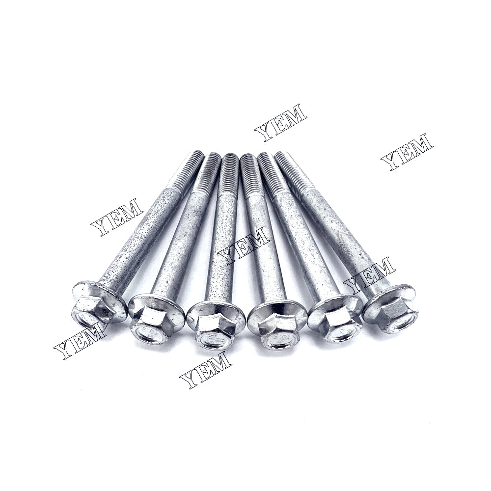 Fast Shipping 119802-13680 Exhaust Manifold Screw For Yanmar 4TNV98 engine spare parts YEMPARTS