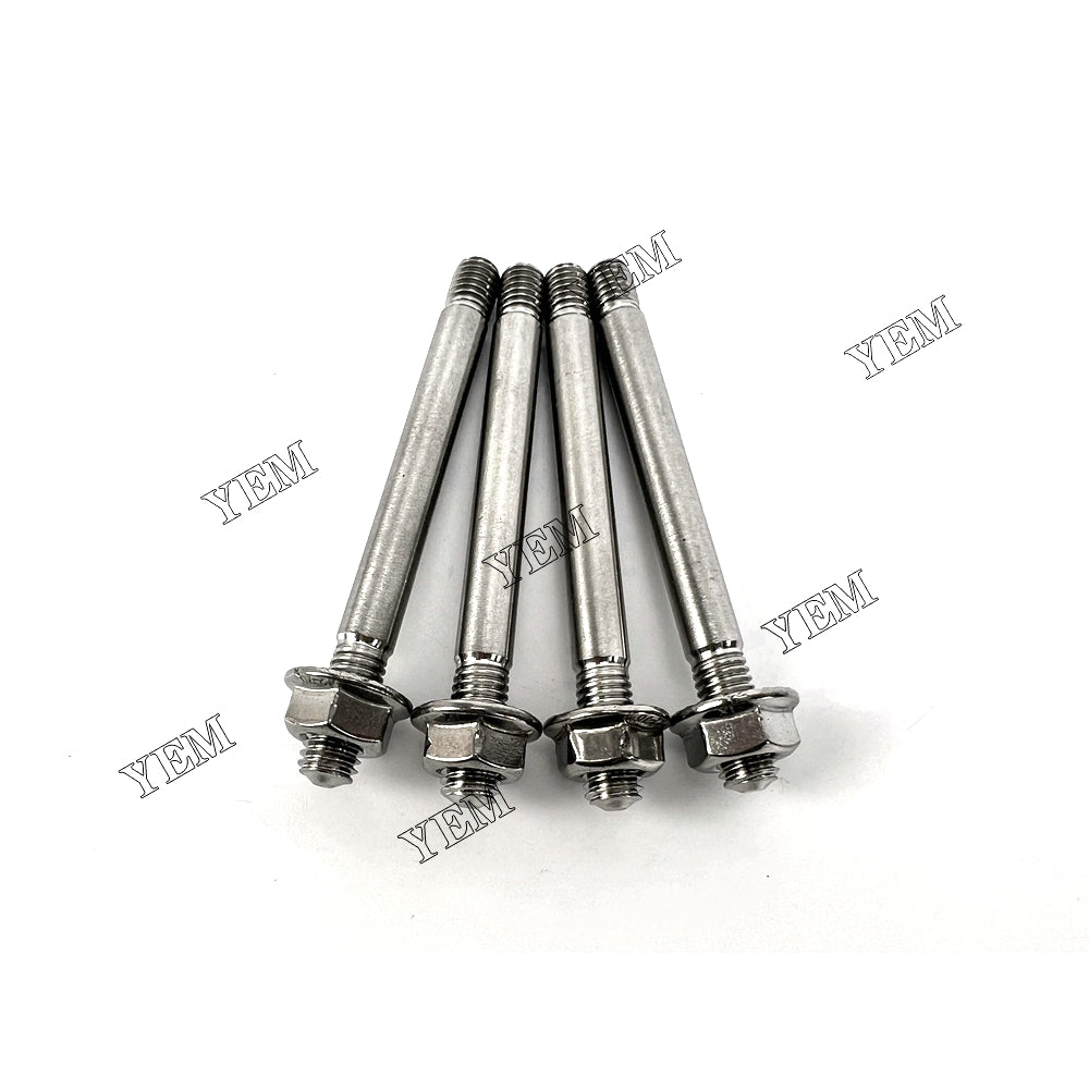 Fast Shipping 129263-13210 Exhaust Manifold Screw For Yanmar 4TNV98 engine spare parts YEMPARTS