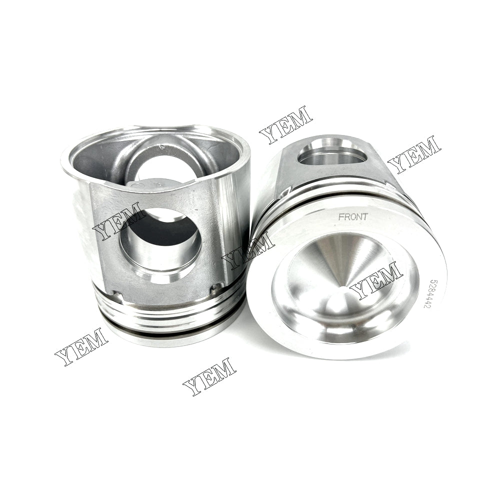 Fast Shipping 5284442 Piston STD 114mm For Komatsu SAA6D114E-3-CR engine spare parts YEMPARTS