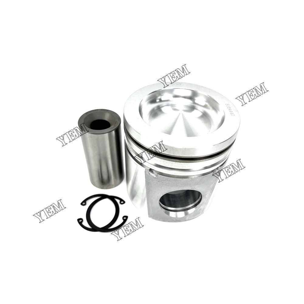 Fast Shipping 5284442 Piston Kit For Komatsu SAA6D114E-3-CR engine spare parts YEMPARTS