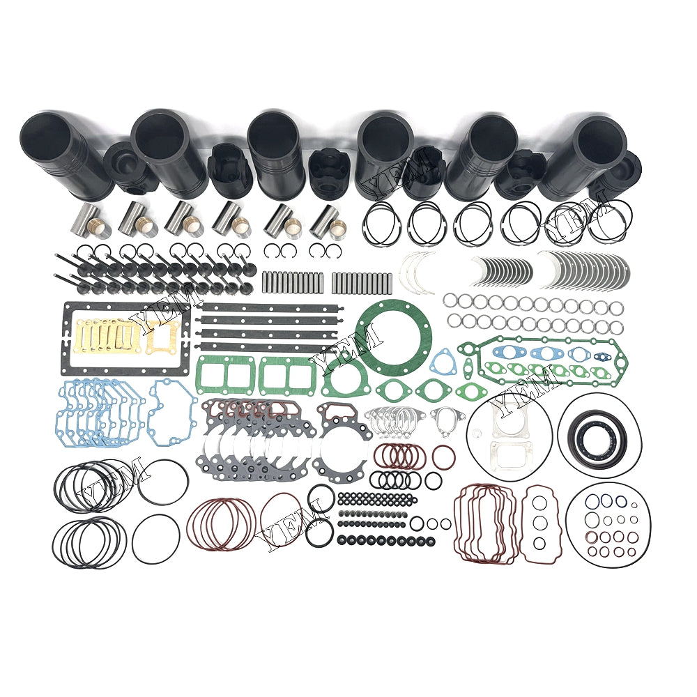 Fast Shipping 6151-31-2710 Overhaul Rebuild Kit With Gasket Set Bearing-Valve Train For Komatsu 6D125 engine spare parts YEMPARTS