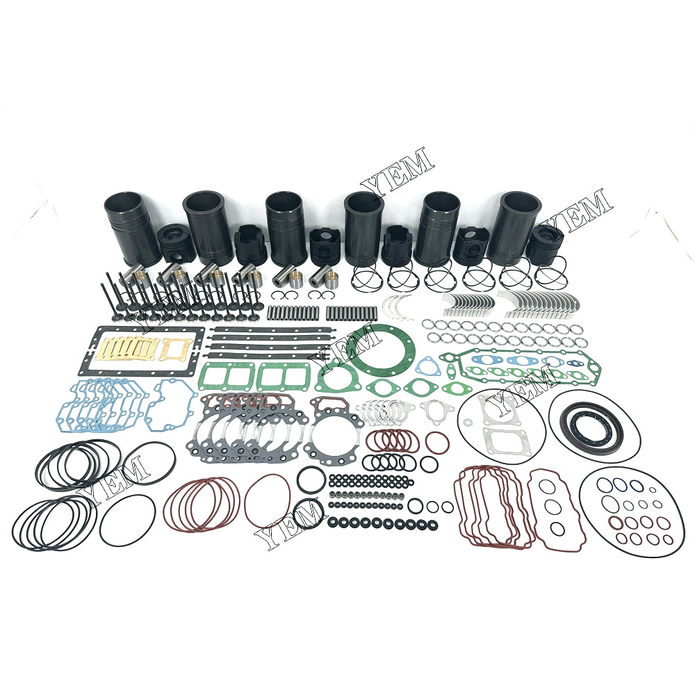 Fast Shipping 6151-31-2710 Overhaul Rebuild Kit With Gasket Set Bearing-Valve Train For Komatsu 6D125 engine spare parts YEMPARTS