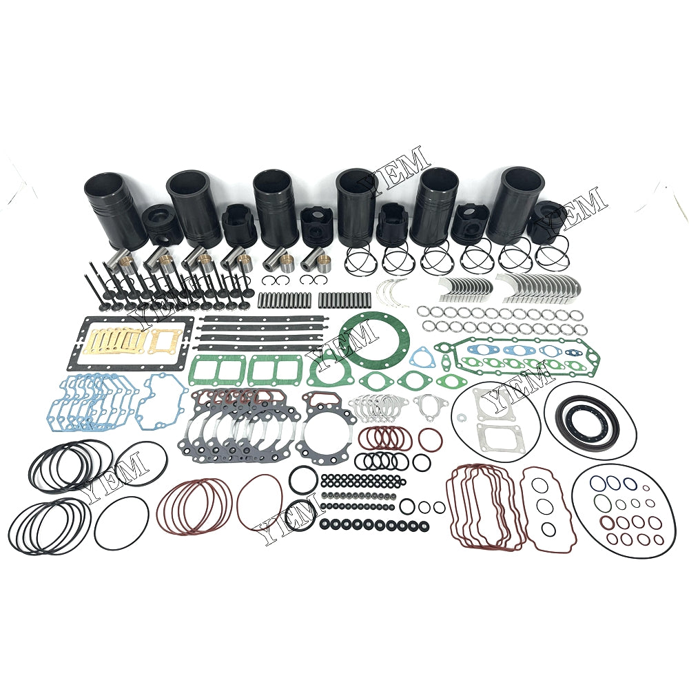 Fast Shipping 6151-31-2710 Overhaul Rebuild Kit With Gasket Set Bearing-Valve Train For Komatsu 6D125 engine spare parts YEMPARTS