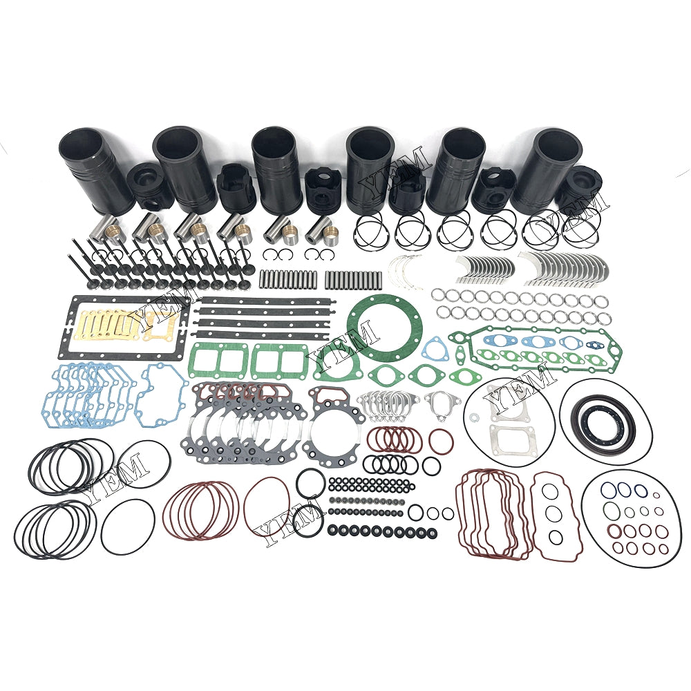 Fast Shipping 6151-31-2710 Overhaul Rebuild Kit With Gasket Set Bearing-Valve Train For Komatsu 6D125 engine spare parts YEMPARTS