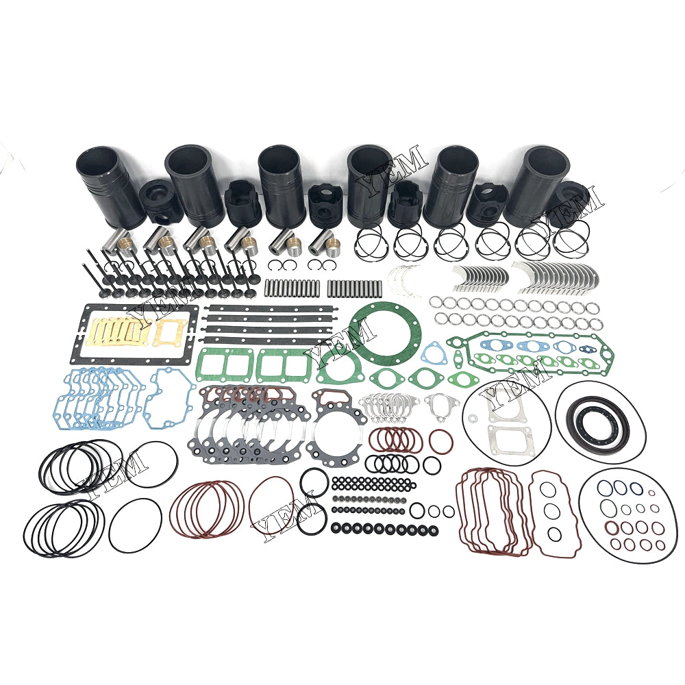 Fast Shipping 6151-31-2710 Overhaul Rebuild Kit With Gasket Set Bearing-Valve Train For Komatsu 6D125 engine spare parts YEMPARTS