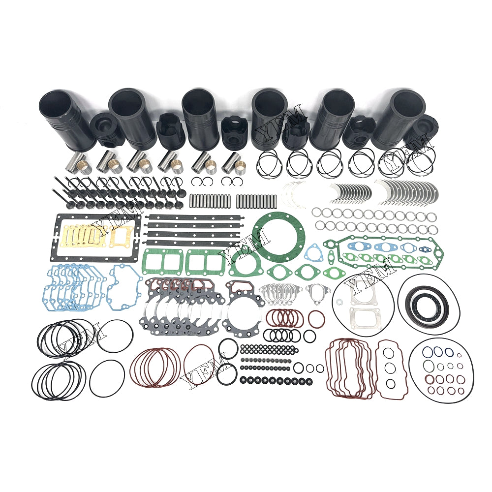 Fast Shipping 6151-31-2710 Overhaul Rebuild Kit With Gasket Set Bearing-Valve Train For Komatsu 6D125 engine spare parts YEMPARTS