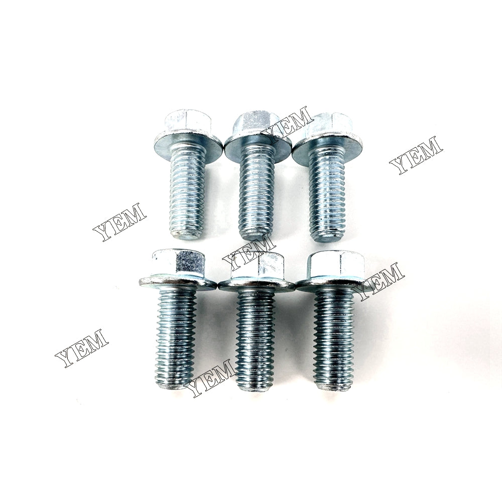 Fast Shipping 6150-81-9230 Oil Cooling Nozzle Bolt For Komatsu 6D125 engine spare parts YEMPARTS