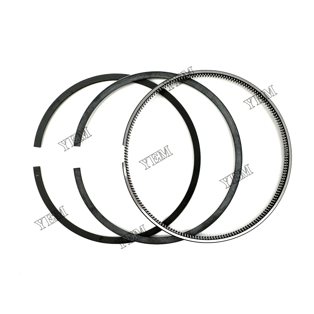 Fast Shipping 6PCS 6D125 Piston Rings Set STD For Komatsu engine spare parts YEMPARTS