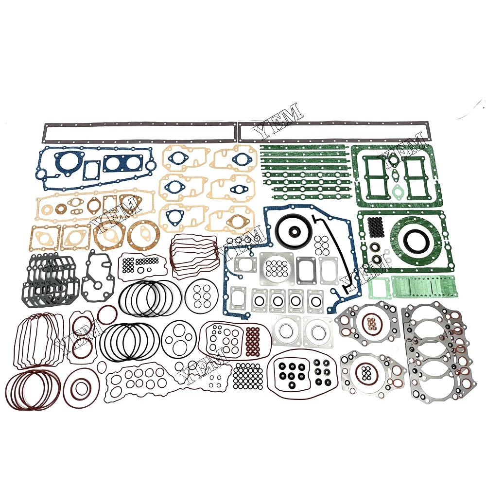 Fast Shipping 6D140 Full Gasket Kit With Head Gasket 6210-17-1814 For Komatsu engine spare parts YEMPARTS