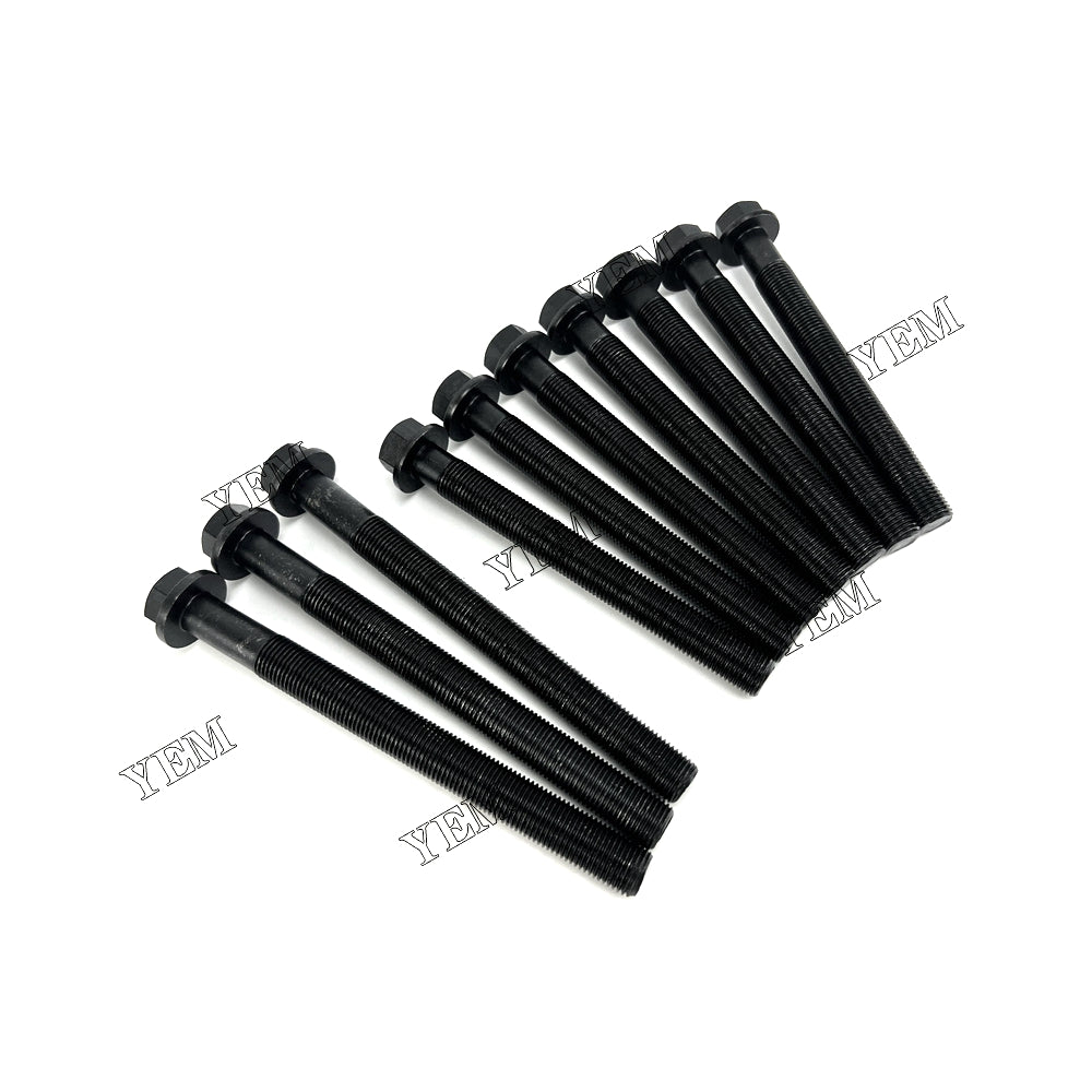 Fast Shipping 3218A011 225-5501 3218A012 225-5502 Cylinder Head Bolt For Caterpillar C4.4 engine spare parts YEMPARTS