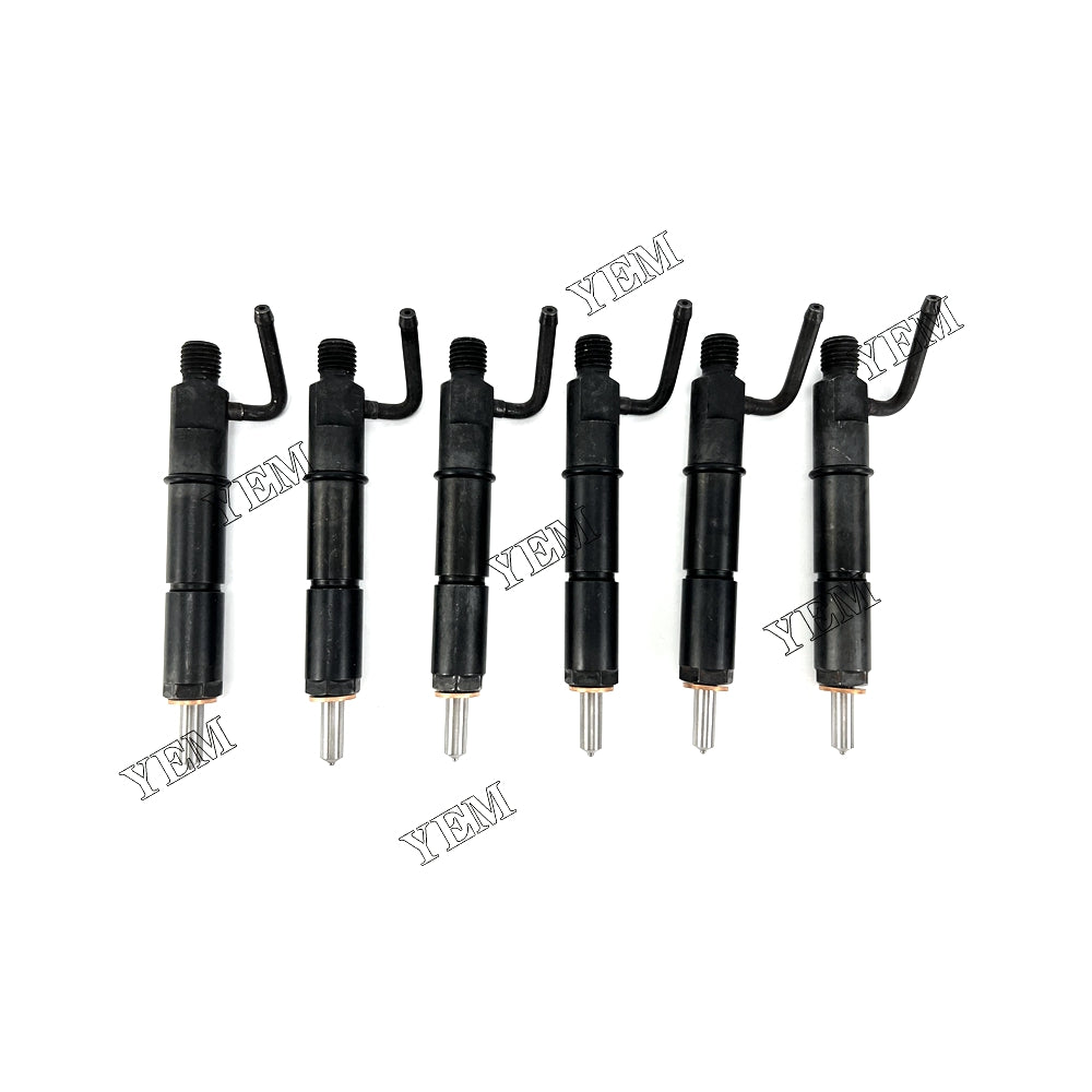 Fast Shipping 6PCS E320C 3066 Fuel Injector 212-8470 For Caterpillar engine spare parts YEMPARTS