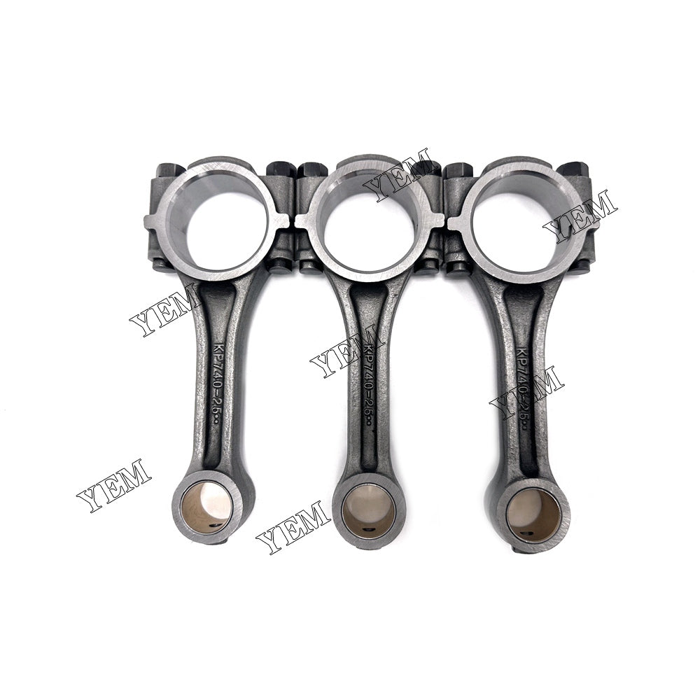 For Perkins Connecting Rod 3x part number KP740-25 115026340 403C-11 Engine Spare Parts YEMPARTS