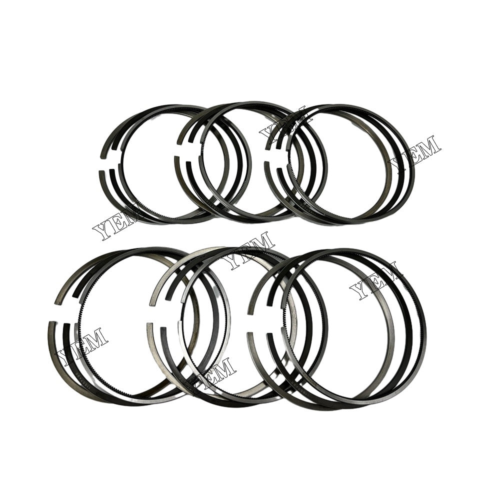 For German Man Piston Rings Set STD 6x D2876 Engine Spare Parts YEMPARTS