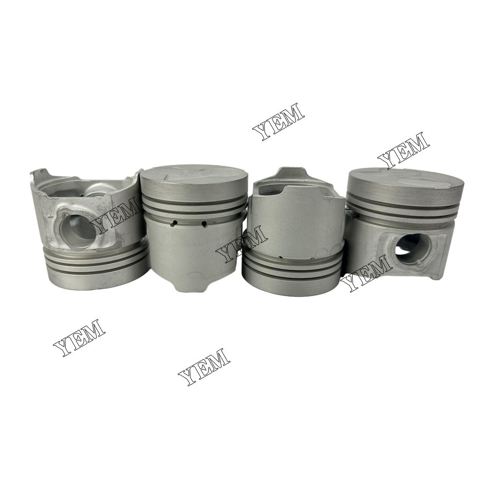 For Kubota Piston STD 80mm 4x 16427-21113 V1902 Engine Spare Parts YEMPARTS