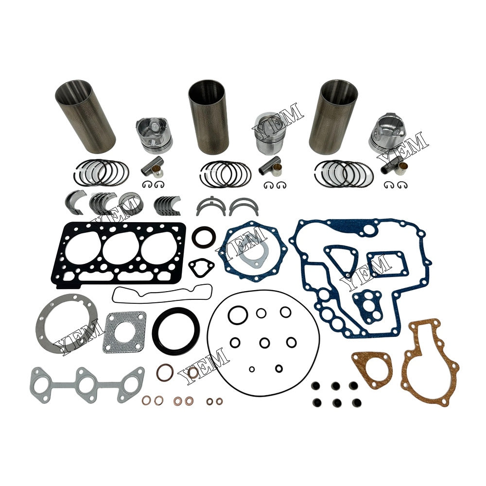 For Kubota Overhaul Kit With Bearing Set 3x part number 12691-21110 WG750 Engine Spare Parts YEMPARTS