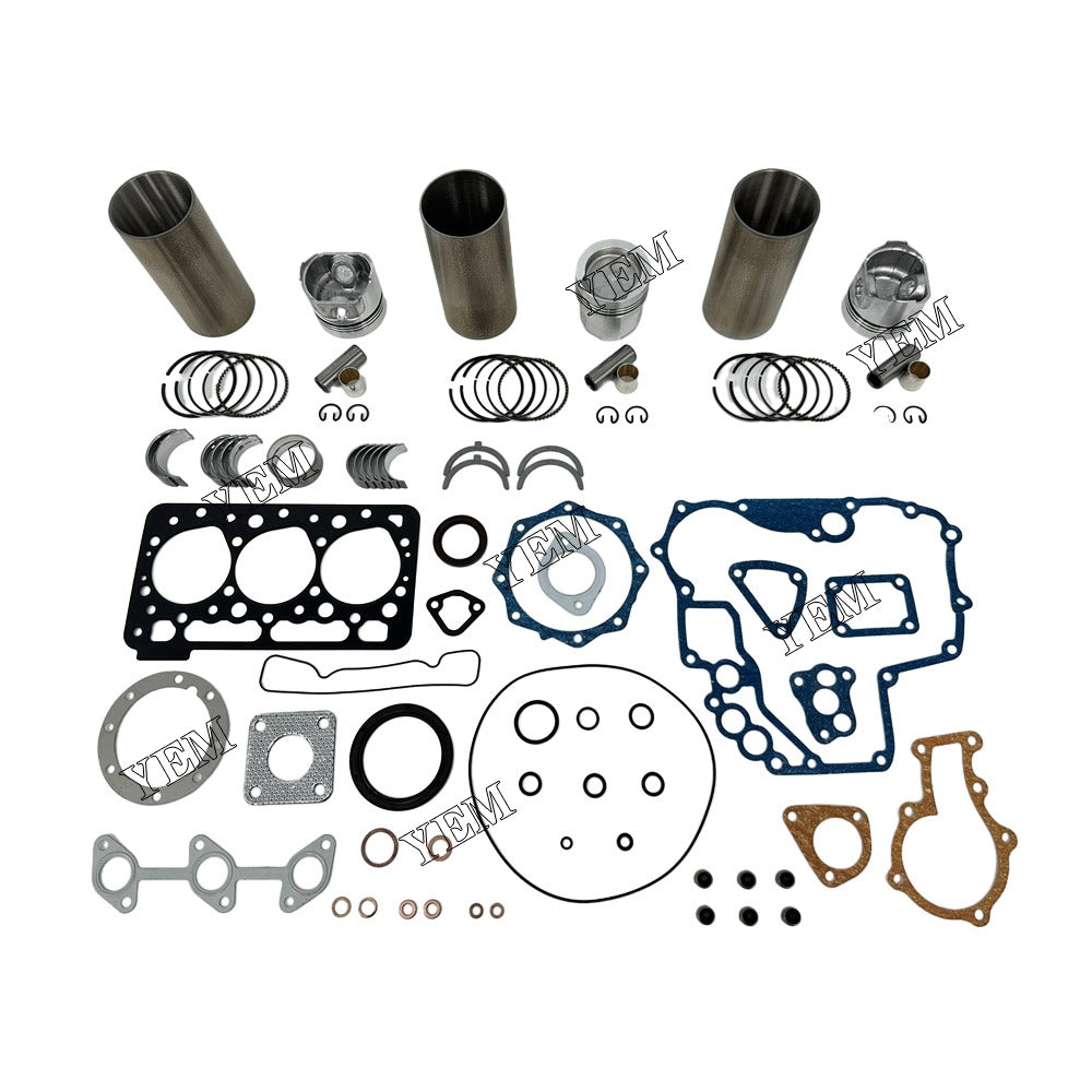 For Kubota Overhaul Kit With Bearing Set 3x part number 12691-21110 WG750 Engine Spare Parts YEMPARTS