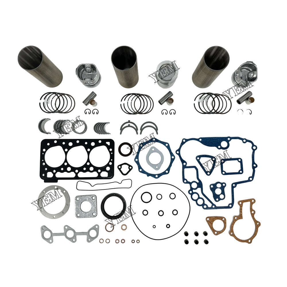 For Kubota Overhaul Kit With Bearing Set 3x part number 12691-21110 WG750 Engine Spare Parts YEMPARTS