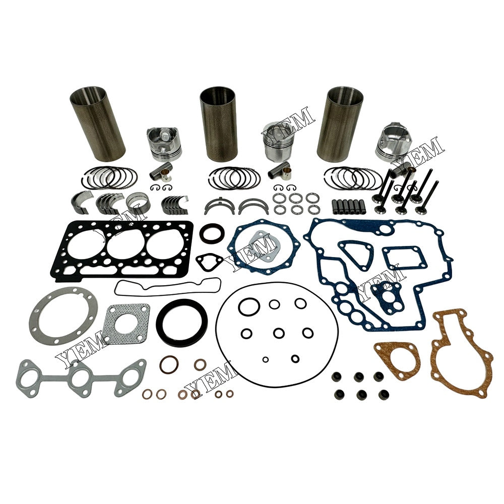 For Kubota Overhaul Rebuild Kit With Bearing Set Valve Train 3x part number 12691-21110 WG750 Engine Spare Parts YEMPARTS