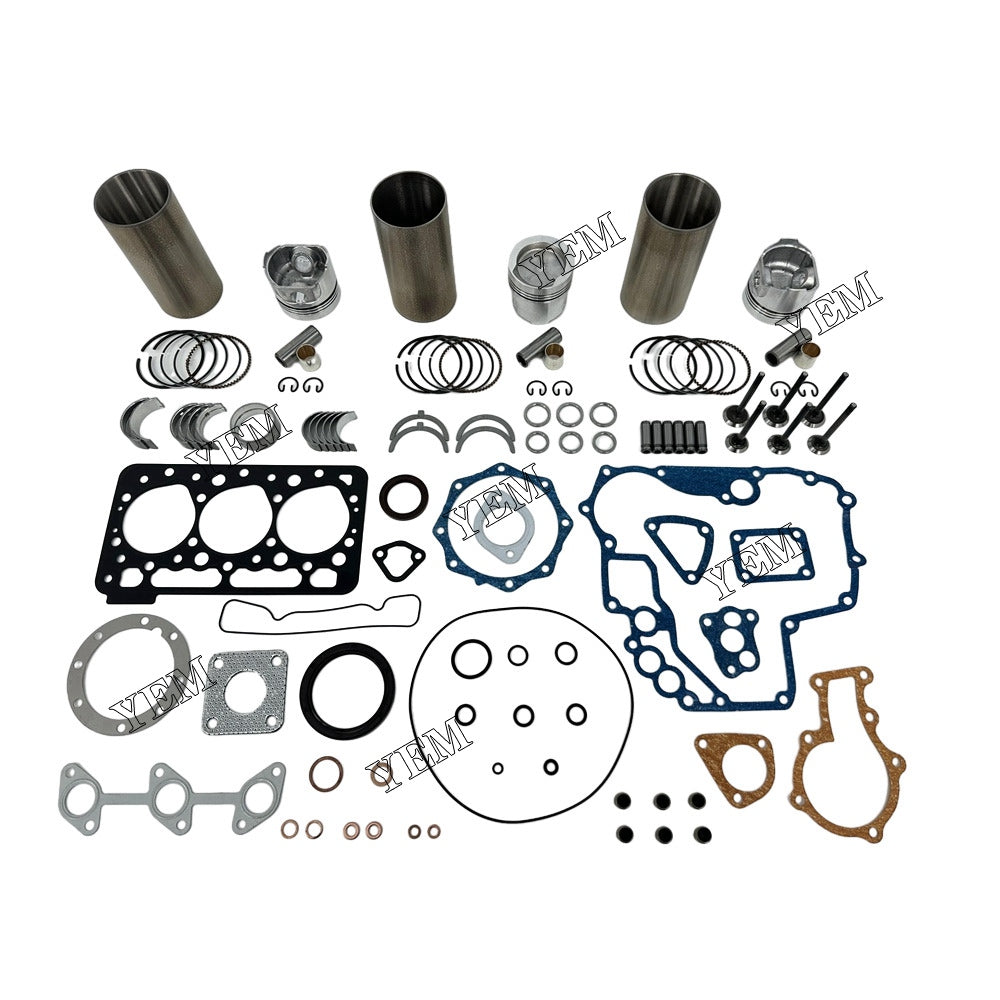 For Kubota Overhaul Rebuild Kit With Bearing Set Valve Train 3x part number 12691-21110 WG750 Engine Spare Parts YEMPARTS