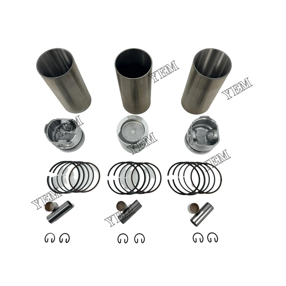 For Kubota Cylinder Liner Kit 3x part number 12691-21110 WG750 Engine Spare Parts YEMPARTS