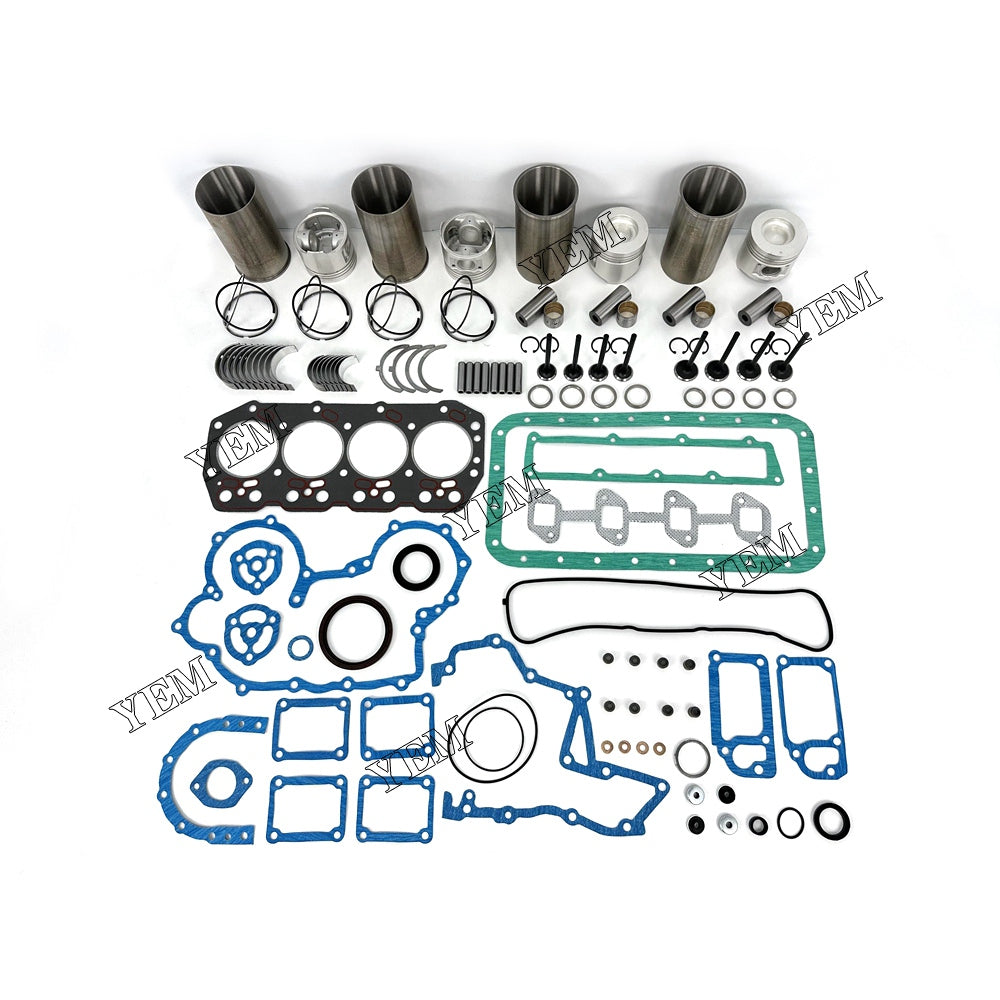 For Toyota Overhaul Rebuild Kit With Bearing Set Valve Train 4x 2Z Engine Spare Parts YEMPARTS