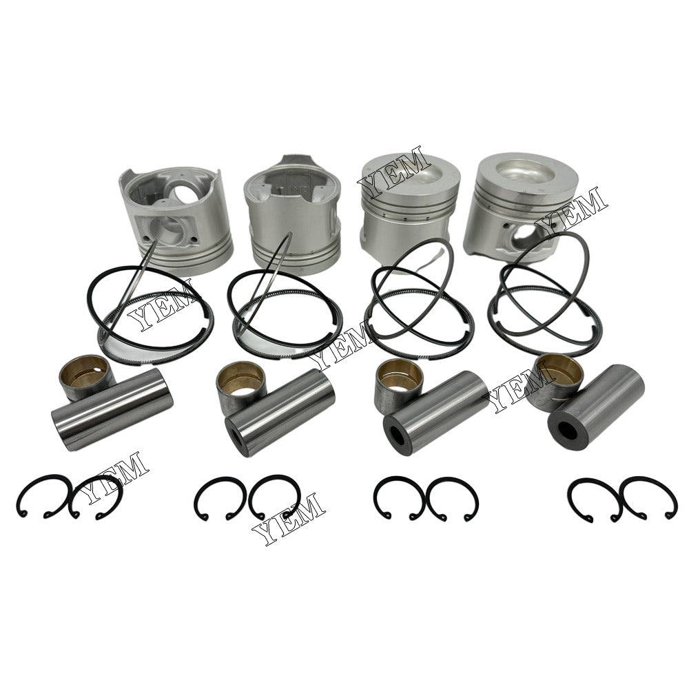 For Toyota Piston With Rings 4x 2Z Engine Spare Parts YEMPARTS