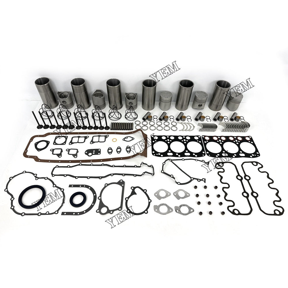 For Toyota Overhaul Rebuild Kit With Bearing Set Valve Train 6x 2D Engine Spare Parts YEMPARTS