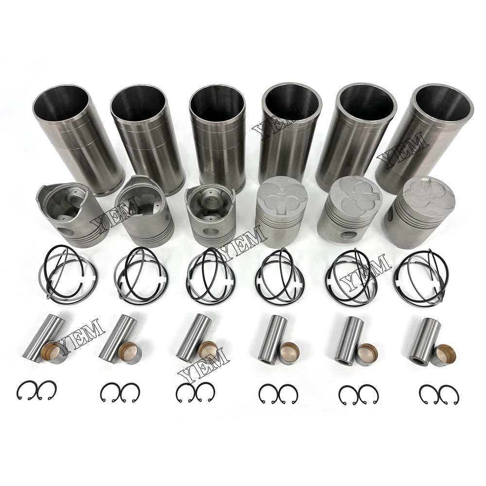 For Toyota Cylinder Liner Kit 6x 2D Engine Spare Parts YEMPARTS