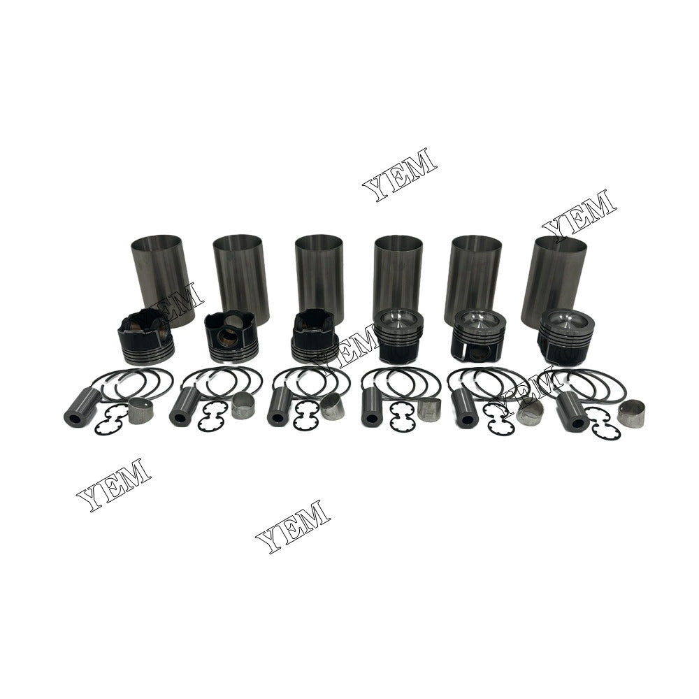 For Caterpillar Cylinder Liner Kit 6x C7 Engine Spare Parts YEMPARTS