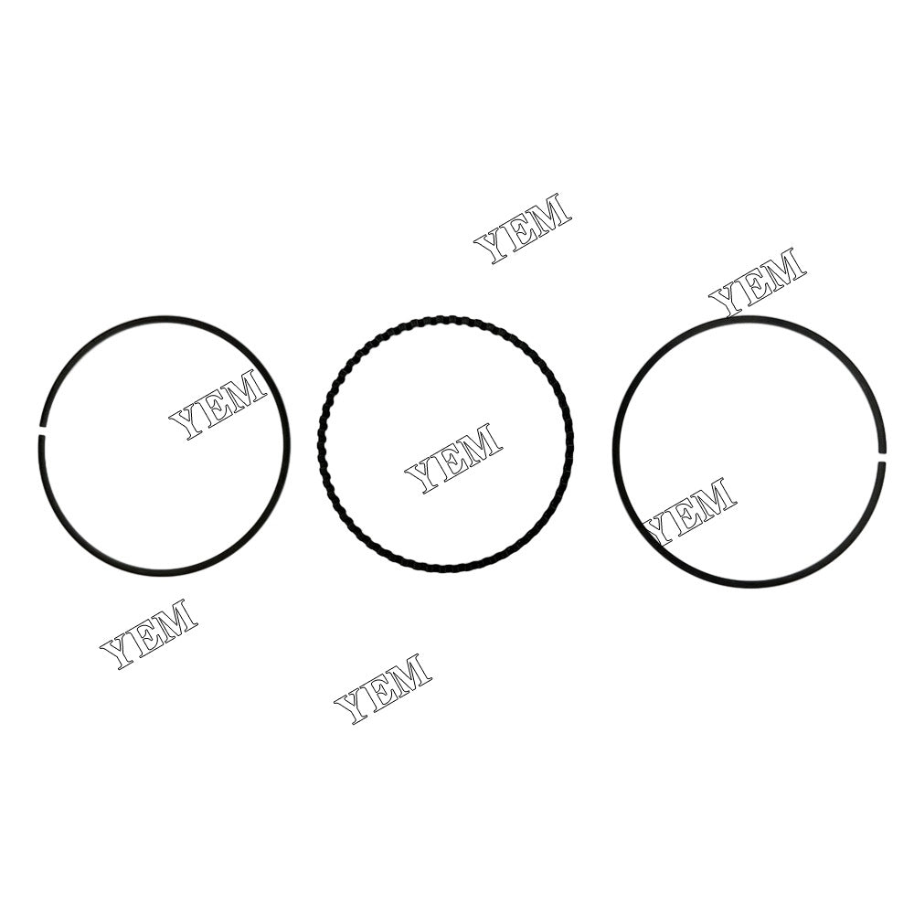 For Kubota Piston Rings Set STD 3x part number EG561-21050 WG972 Engine Spare Parts YEMPARTS