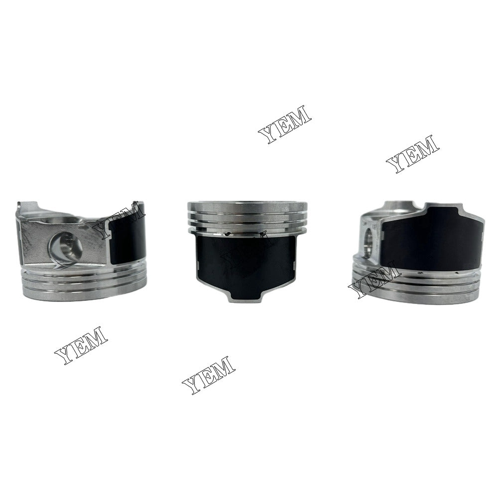 For Kubota Piston STD 74.5mm 3x part number EG561-21110 WG972 Engine Spare Parts YEMPARTS