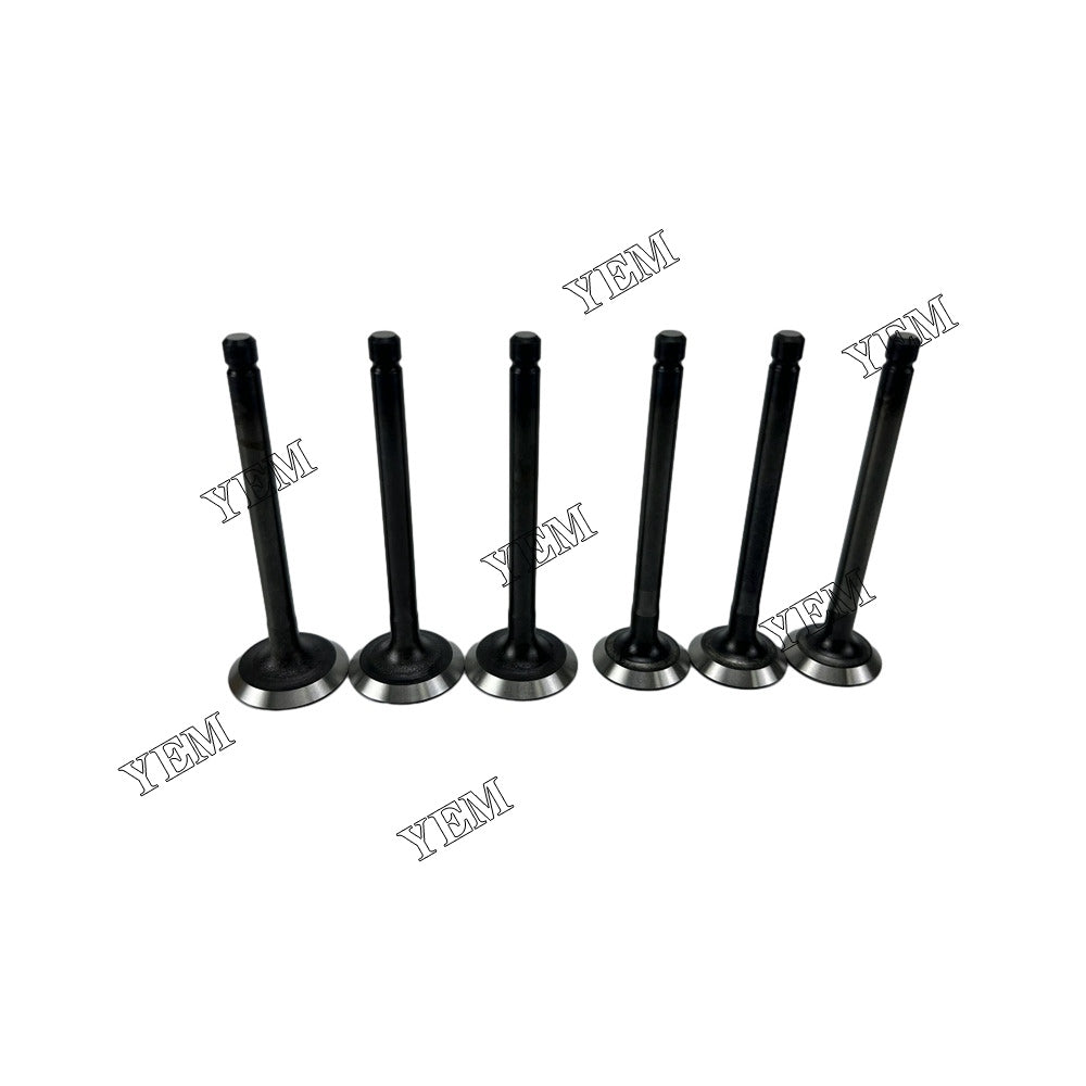 For Kubota intake and exhaust valves 3x part number 12694-13110 12694-13120 WG750 Engine Spare Parts YEMPARTS