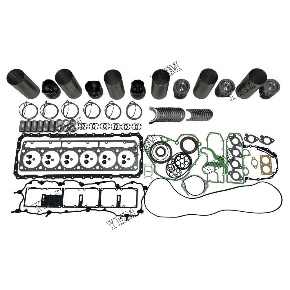 For Caterpillar Overhaul Kit With Bearing Set 6x C7 Engine Spare Parts YEMPARTS