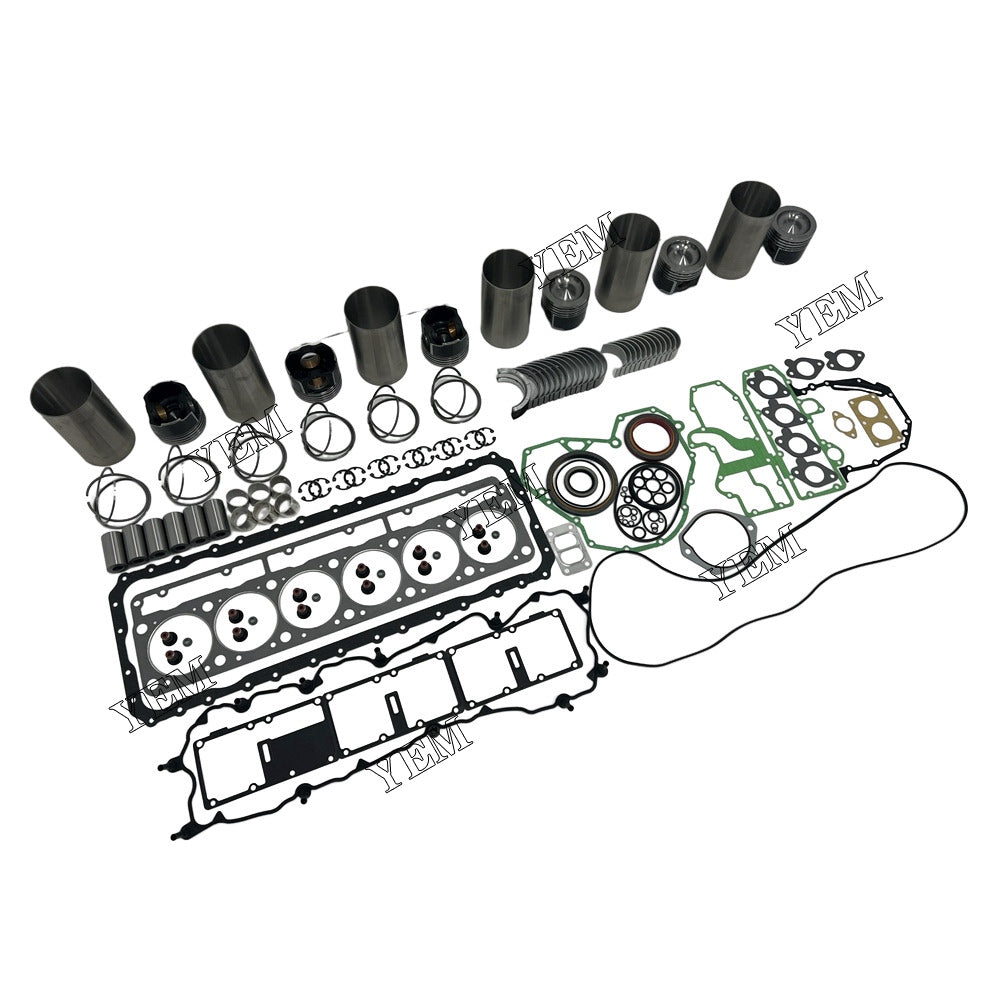 For Caterpillar Overhaul Kit With Bearing Set 6x C7 Engine Spare Parts YEMPARTS