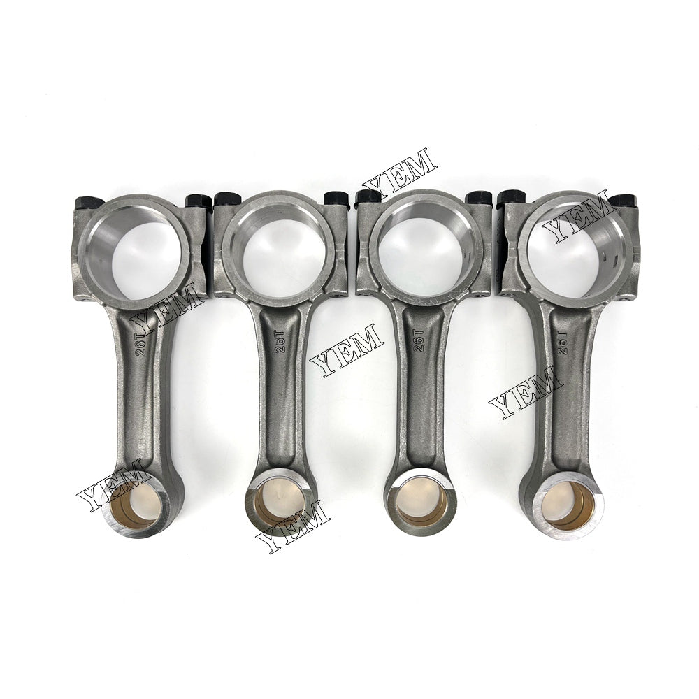 For Mitsubishi Connecting Rod 4x 4D34 Engine Spare Parts YEMPARTS