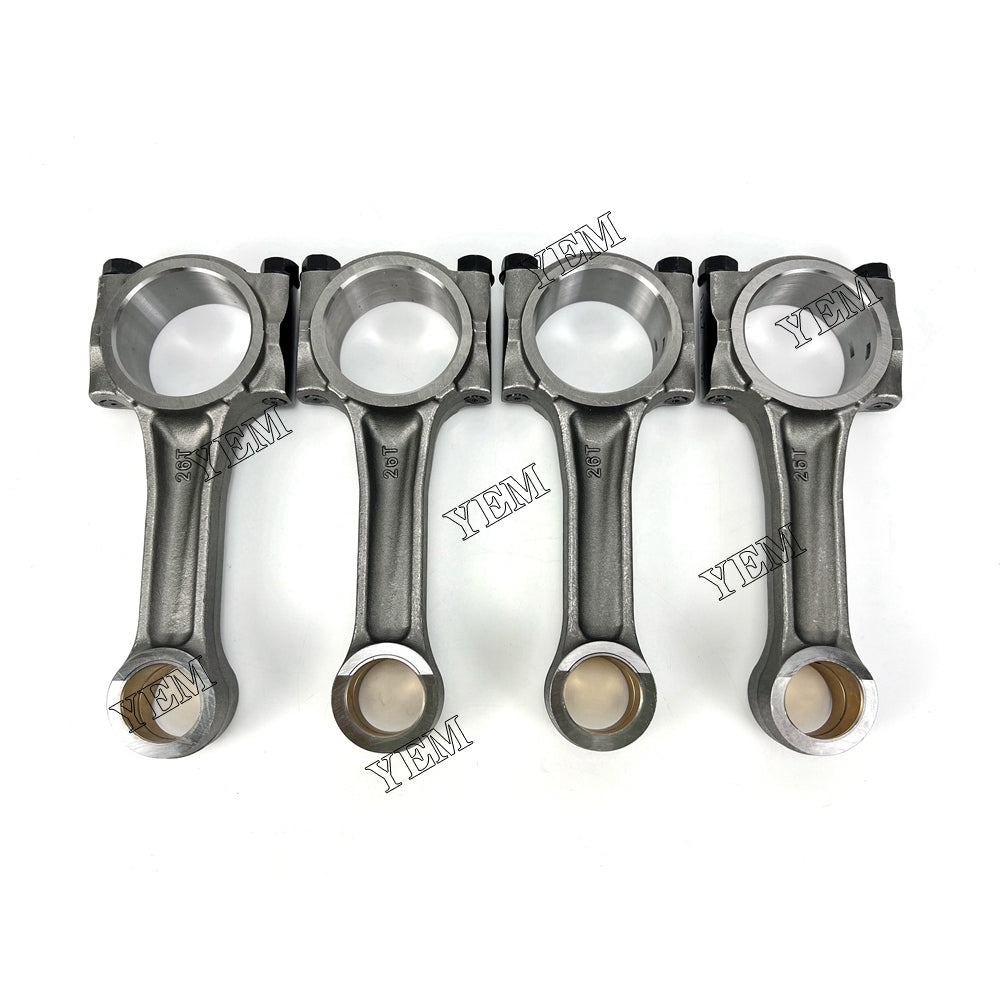 For Mitsubishi Connecting Rod 4x 4D34 Engine Spare Parts YEMPARTS