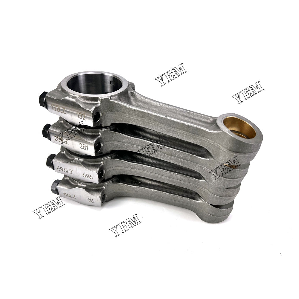 For Mitsubishi Connecting Rod 4x 4D34 Engine Spare Parts YEMPARTS