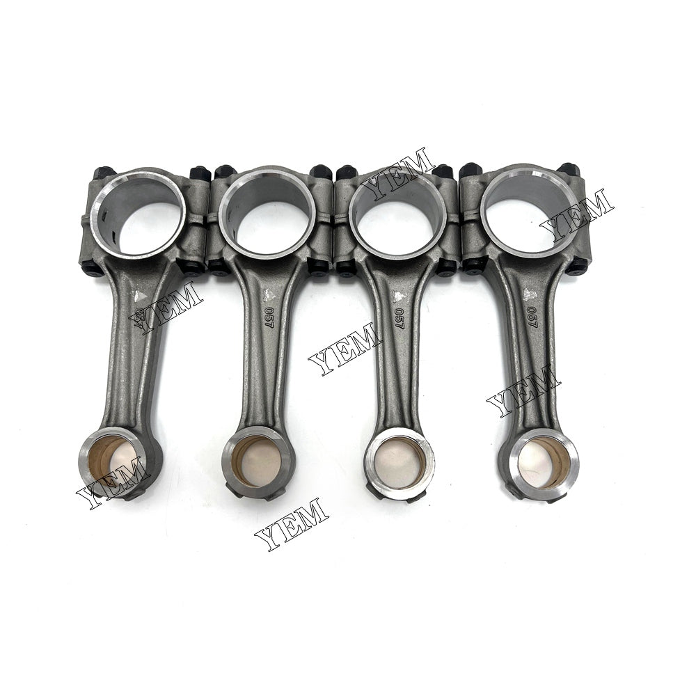 For Mitsubishi Connecting Rod 4x 4D31 Engine Spare Parts YEMPARTS