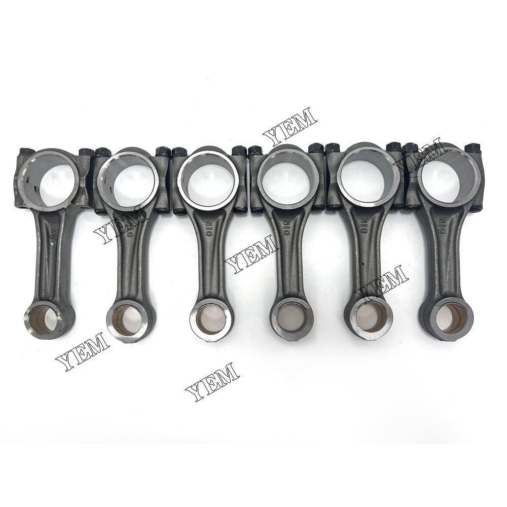 For Mitsubishi Connecting rod with wrong mouth oblique mouth 6x 6D14 Engine Spare Parts YEMPARTS