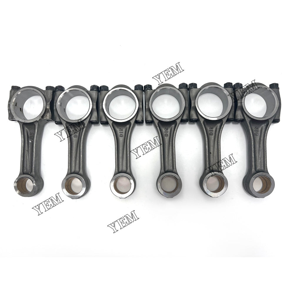 For Mitsubishi Connecting rod with wrong mouth oblique mouth 6x 6D16T Engine Spare Parts YEMPARTS