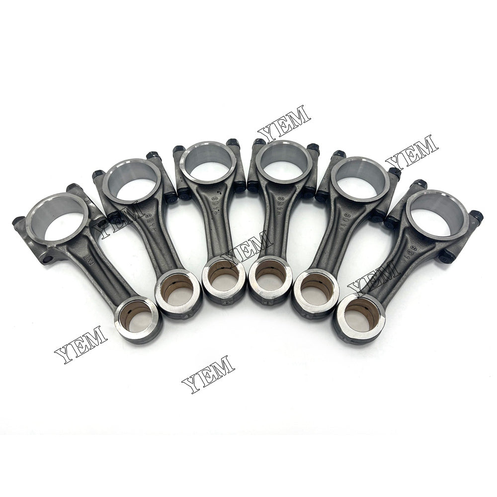 For Mitsubishi Connecting rod with wrong mouth oblique mouth 6x 6D16T Engine Spare Parts YEMPARTS